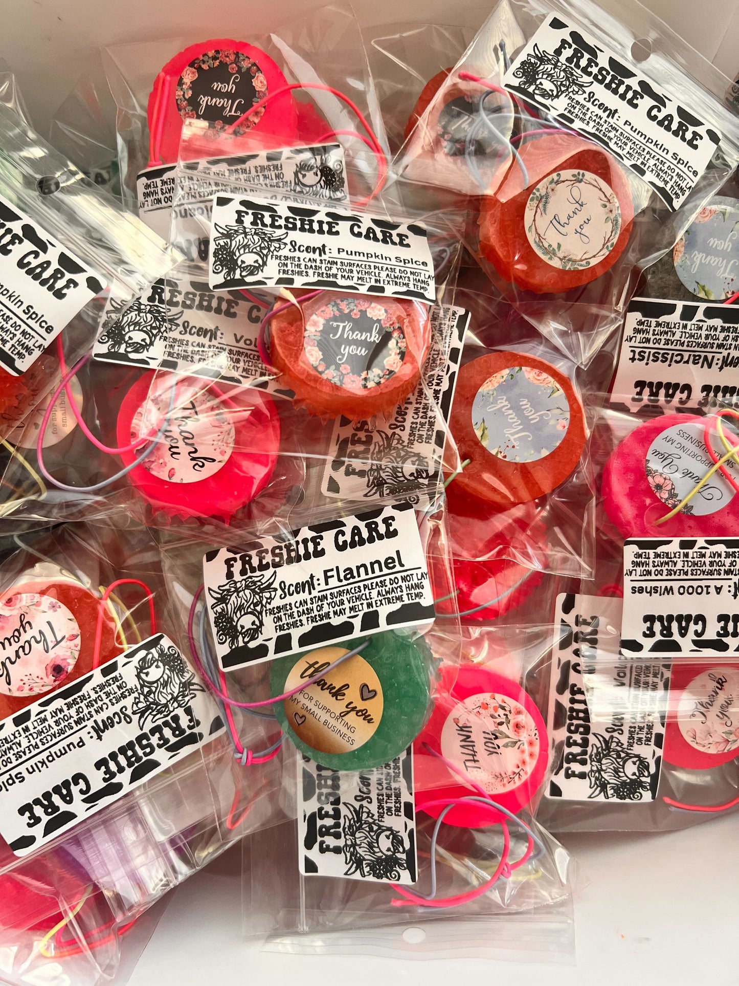 Individually Packaged THANK YOU Mini Freshies (Filler) !MOQ 20!