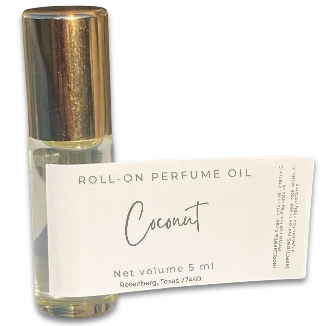 Roll On Perfume - Coconut (10ml)