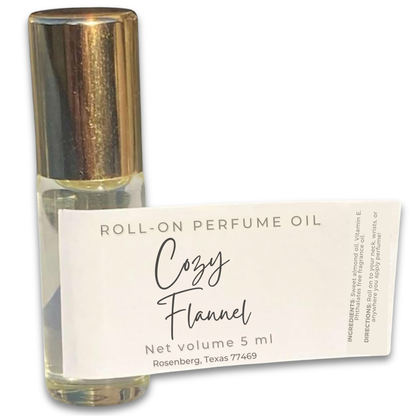 Roll On Perfume - Cozy Flannel (10ml)