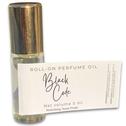 Roll On Perfume - Black Code (10ml)