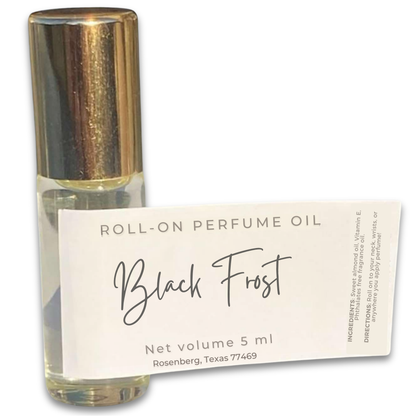 Roll On Perfume - Black Frost (10ml)