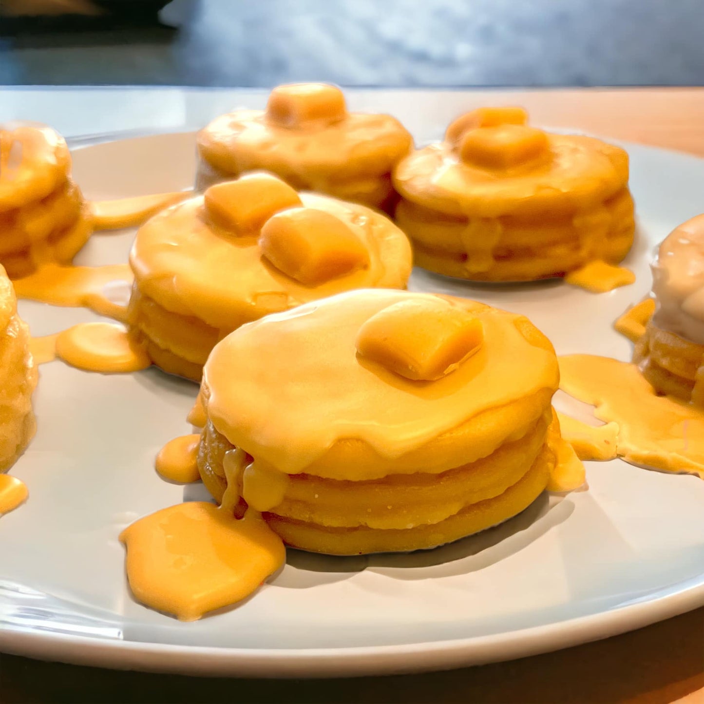 Pancake Stacks Bites (2oz) In Gift Box (Mini Wax Melts)