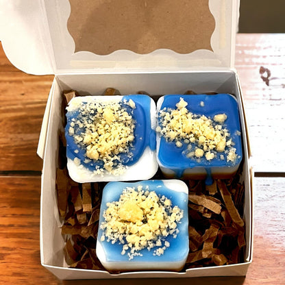 Blueberry Cheesecake Wax Melt Bakery Bites (Boxed)