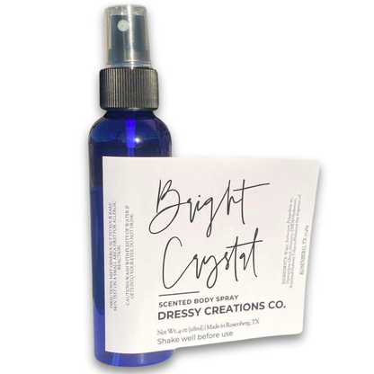 Body Mist Spray - Bright Crystal (4oz)