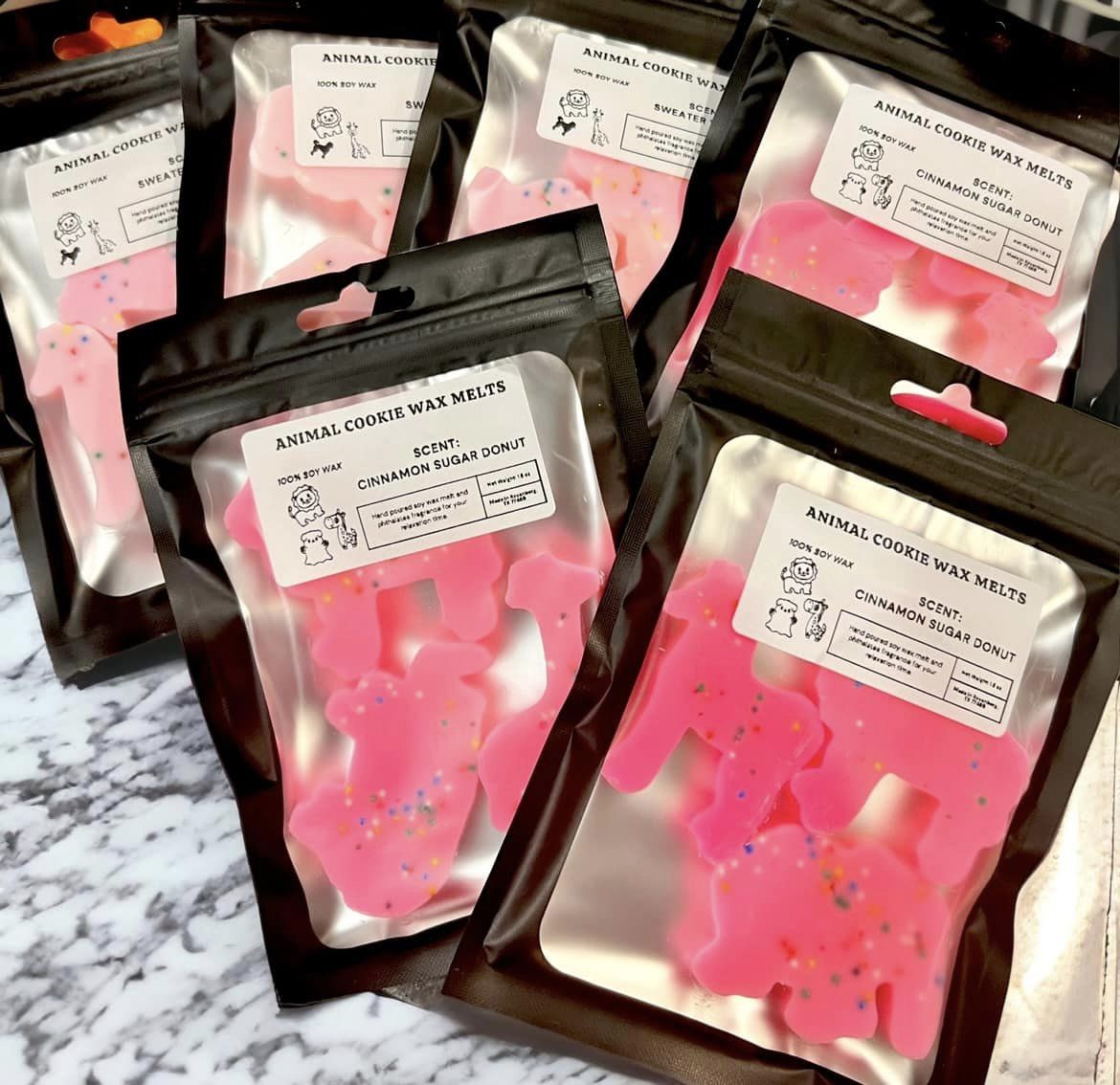 Mini Wax Melts - All Season - Animal Cookies