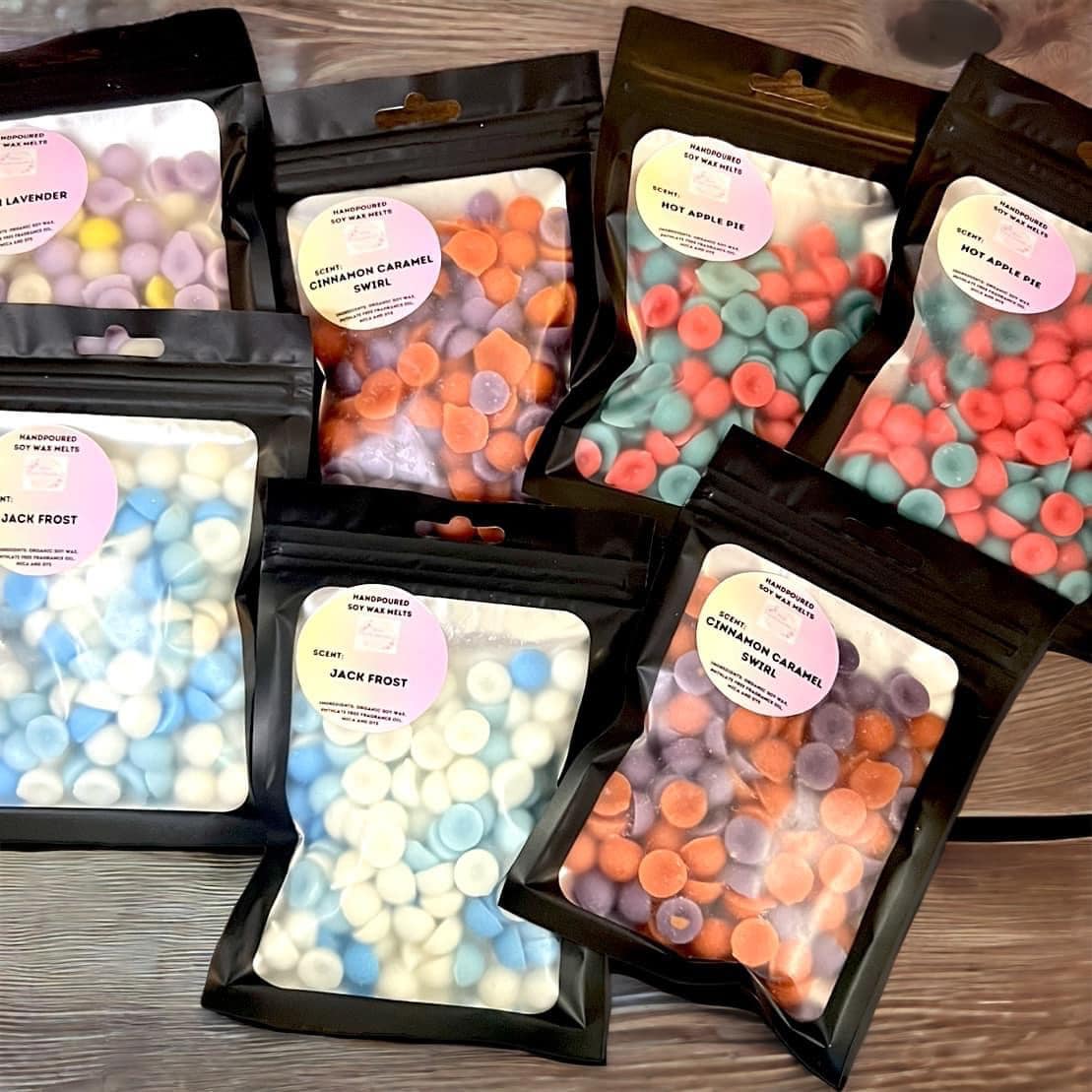 Raspberry Cotton Candy - Blended Scoopies Dots Mini Wax Melts (Scoopable) - 3oz