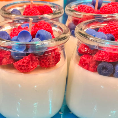 Country Berries - Soy Fruity Parfait Candle - 8oz