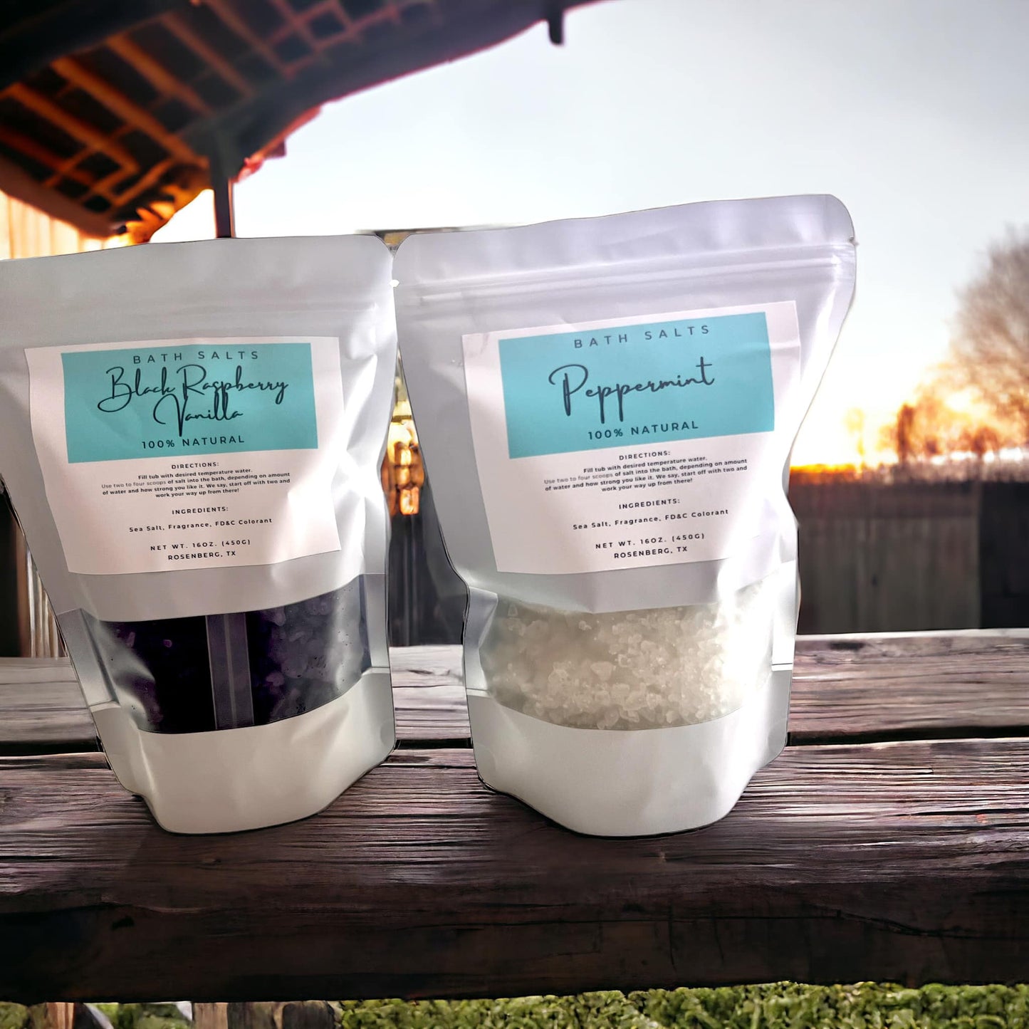 Bath Sea Salts (1 lb Bag w/Scoop) !MOQ 3!