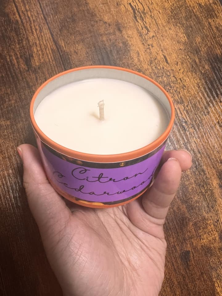 8oz Candle Tins (All Scents) !MOQ 6!