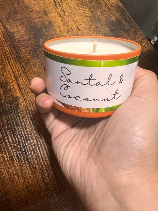 8oz Candle Tin - Santal & Coconut