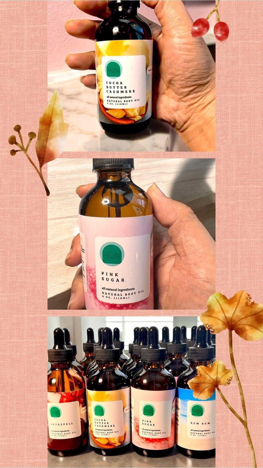 Hydrating Scented Body Oil !MOQ 12!