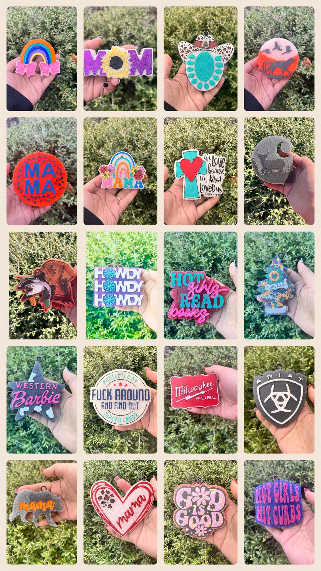 Assorted Everyday Freshies (Air Fresheners) !MOQ 6!