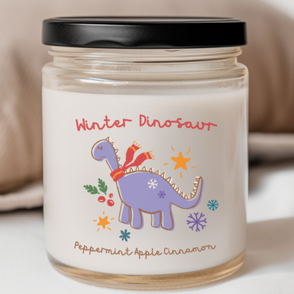 Winter Friends Candles - Mermaid, Unicorn, Dinosaur !MOQ 12!