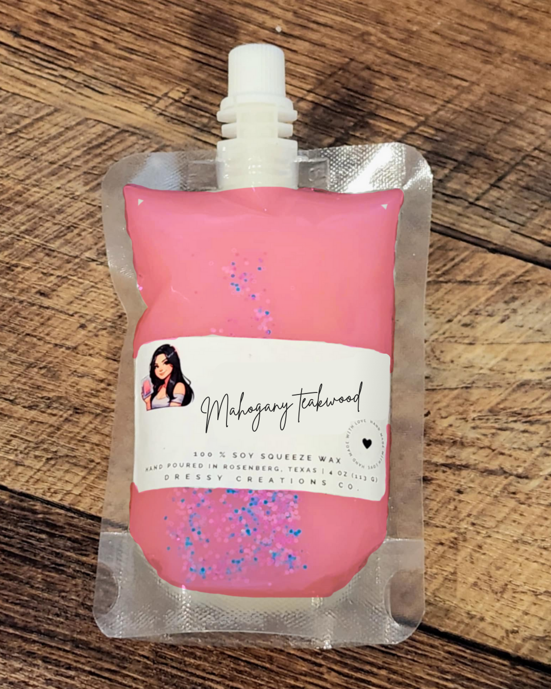 Squeeze Wax - Mahogany Teakwood