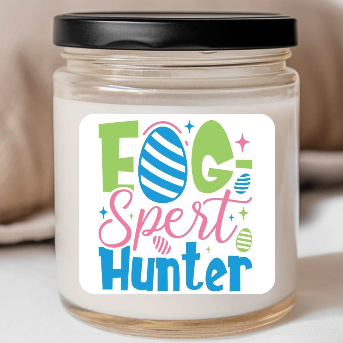 Eggspert Hunter - Easter 8oz Jar Candle (#51)