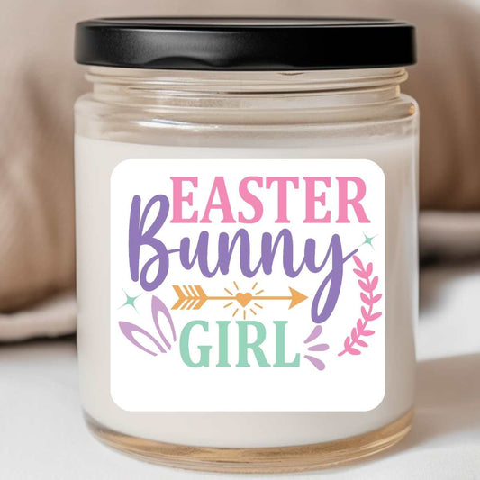 Easter Bunny Girl - Easter 8oz Jar Candle (#83)