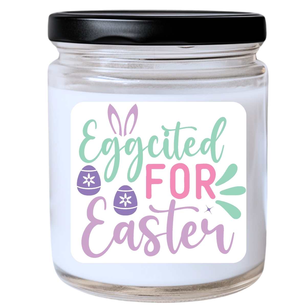 Eggcited For Easter - Easter 8oz Jar Candle (#85)